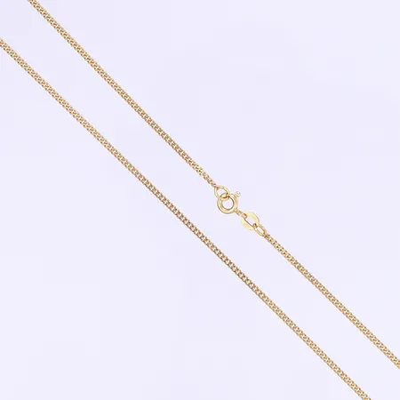 Halskedja Balestra före 1988 Pansar längd 50cm bredd 1mm 18K Vikt: 4,9 g