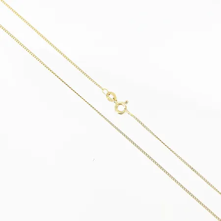 Kedja Pansar längd 45,5cm, bredd 1mm, 18K Vikt: 2,4 g