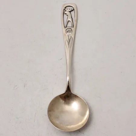 Sked, 11,3cm, modell Jämtskogen, silver 830/1000, Schalin Bror Guld Ab, 14,2g.