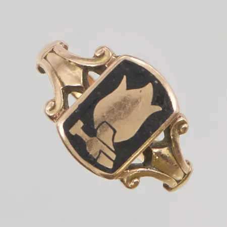 Ring stl:18 bredd 26mm 14K 5,0g.