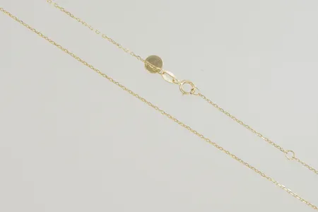 Halskedja från Cravingfor längd 44,5 cm 18K  Vikt: 1,4 g