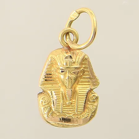 Hänge Tutankhamon 20x9mm arabiska stämplar 18K Vikt: 0,9 g