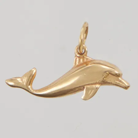 Hänge "Delfin" 25x10mm 18K 4,0g.