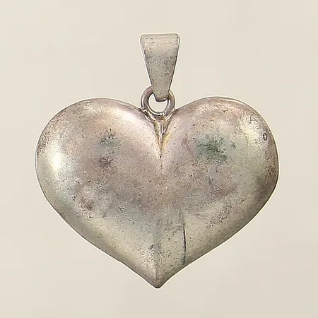 Hänge hjärta 32x30mm silver 830/1000 Vikt: 3,1 g