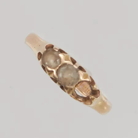 Ring stl:16¾ sten saknas, 18K 3,6g.