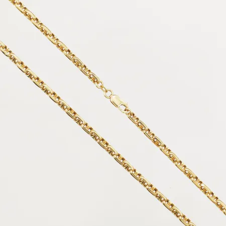 Kedja Ankar längd 50,5cm bredd 4,3mm 18K Vikt: 13,7 g