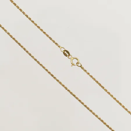 Kedja Cordell längd 40,5cm bredd 1,4mm 18K Vikt: 4 g