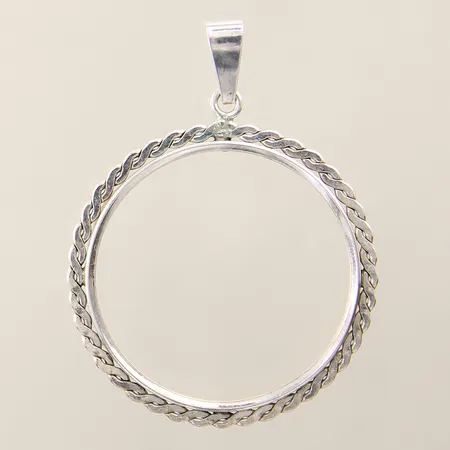 Hänge/Ram med dekor 50x38mm silver 925/1000 Vikt: 3,4 g
