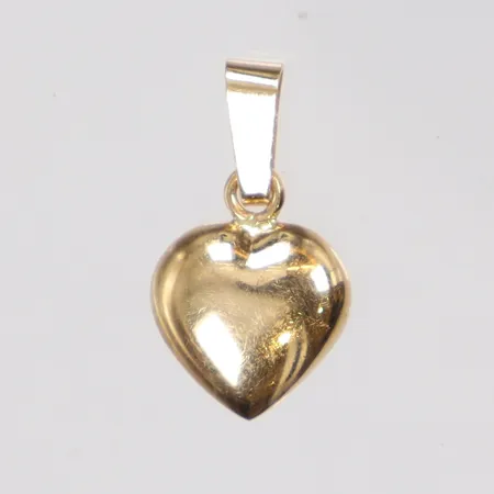 Hänge med hjärta, 15x8mm inklusive ögla, Guld Carlsén AB (CCC) 18K Vikt: 1,9 g