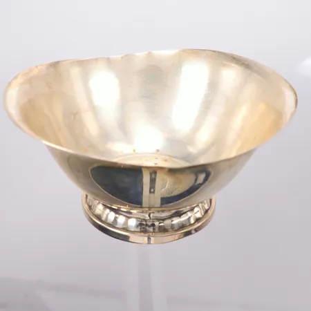 Silverskål Ø13,5cm, Malmö Silver Ab, år 1959, silver 830/1000 Vikt: 101,9 g