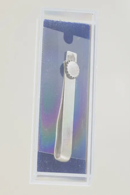 Slipsnål längd 5,5 cm vitmetall 