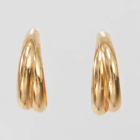 Örhängen creoler Ø15mm, bredd 4,5mm, 18K Vikt: 0,9 g