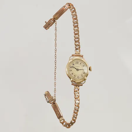 Damur Mildia 14K 20mm manuell, gravyr, länk i doublé.