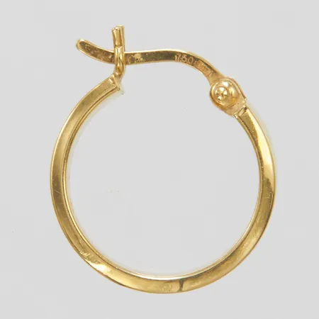 Udda örhänge Ø18mm, GHA, 18K Vikt: 0,9 g
