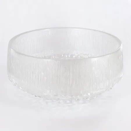 Skål på fötter, Iittala, Ultima Thule, design Tapio Wirkkala, Ø ca 19cm, höjd ca 8cm 