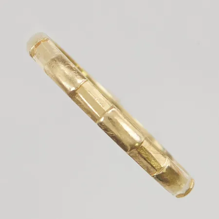 Ring stl:21¾ bredd 3mm 18K 2,8g.