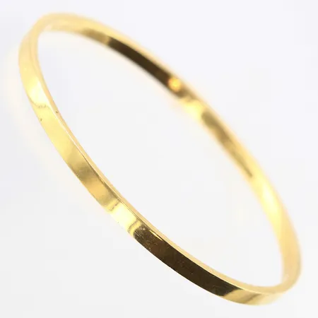 Armring Ø65mm bredd 4mm, ytliga repor, 18K Vikt: 22 g