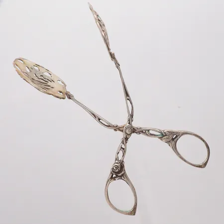Sockertång längd 14cm, bredd4,5cm, silver 830/1000 Vikt: 40,2 g