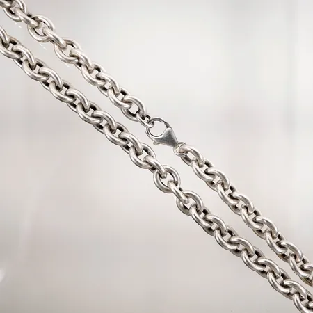 Kedja Ankar längd 55cm bredd 9,2mm 925/1000 silver Vikt: 103,4 g