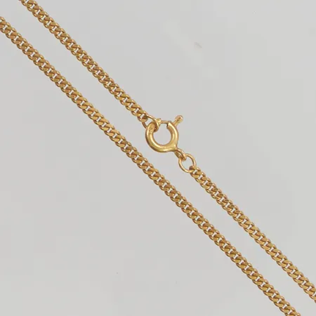 Kedja pansar 43cm bredd 2mm 22K 8,5g.