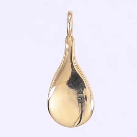 Hänge Efva Attling Stockholm 2008 höjd 24mm inkl öglan obetydligt slitage 18K etui medföljer Vikt: 4,4 g