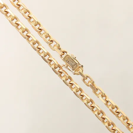 Kedja Ankar längd 57cm bredd 4,8mm Jo'ans 18K  Vikt: 68,7 g