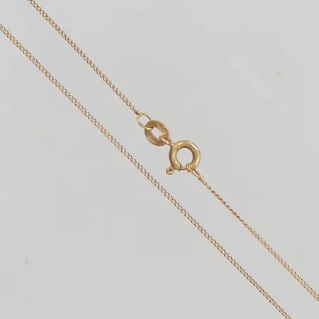 Kedja pansar 46cm 18K 1,5g.