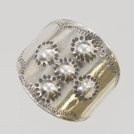 Ring Kingdom Of Gold stl:18 bredd 20mm 925/1000 Silver 6,1g.