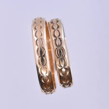 Ringar, 18K. Vikt: 4,5 g
