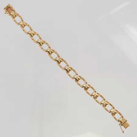 Armband 18,7cm bredd 10mm 18K 11,7g.