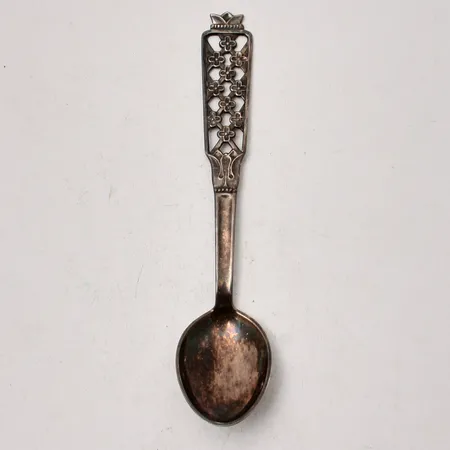 Sked i silver 12cm, Prinsess, Ceson, 1986, 830/1000, 14,24g.