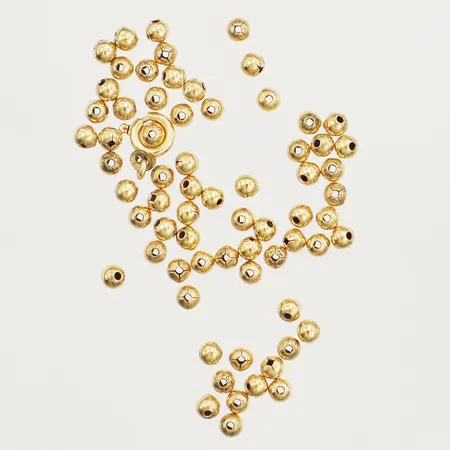 Parti med guld, defekt 18K  Vikt: 7,6 g