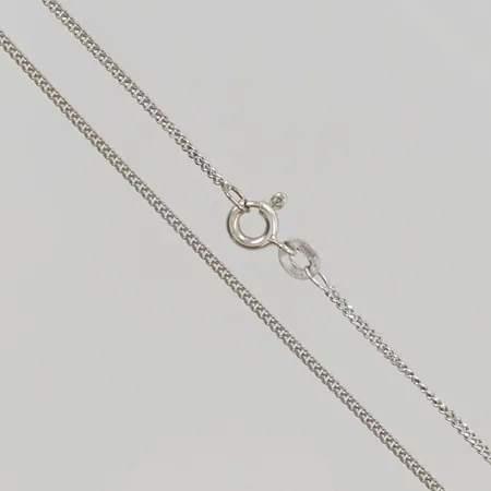 Kedja pansar 38cm bredd 1mm 18K 2,7g.
