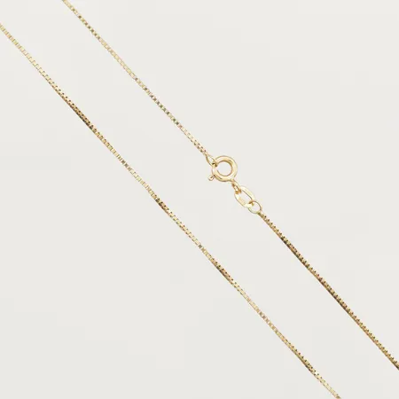 Kedja Venezia längd 50,4cm bredd 1mm, GHA 18K Vikt: 2,8 g