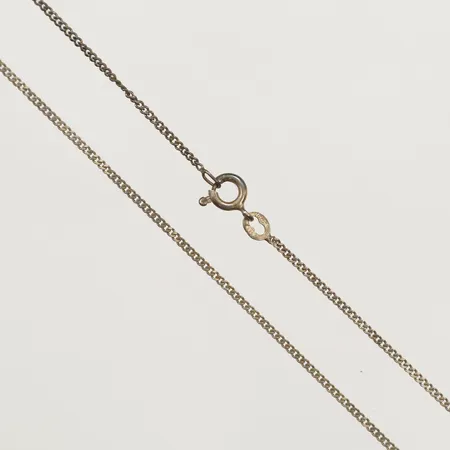 Kedja Pansar längd 45cm, bredd 1,5mm skev Italy Silver 925/1000 Vikt: 2,4 g