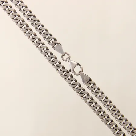 Kedja Pansar GHA längd 51,5cm bredd 5,6mm silver 925/1000 Vikt: 32,2 g