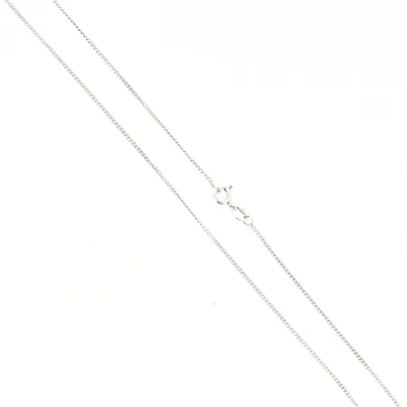 Kedja Pansar längd 37cm, bredd 1mm, silver 925/1000 Vikt: 1,5 g