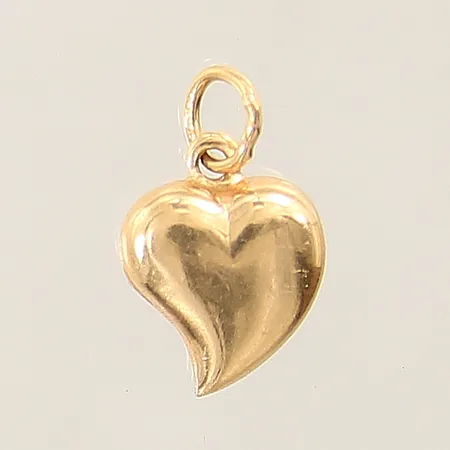 Hänge hjärta 18x11mm smärre repor 18K Vikt: 1,2 g