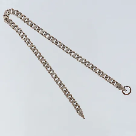 Armband Pansar längd 20,5cm bredd 4,2mm saknar lås Silver 925/1000.  Vikt: 7 g