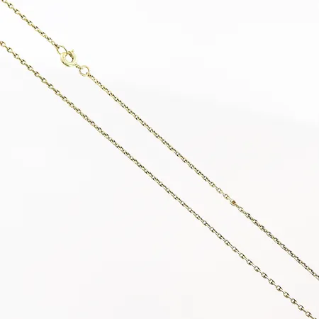 Kedja Ankar längd 60cm, bredd 1,5mm, lagning på länk, 14K Vikt: 4,3 g