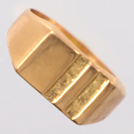 Klackring stl. 20¾, 18K Vikt: 3,4 g