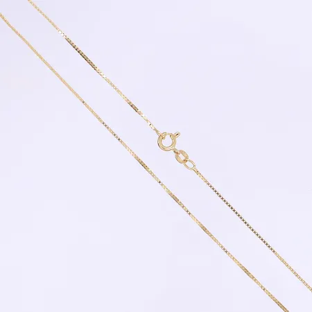 Halskedja Venezia 41,5cm, bredd 1mm, 18K Vikt: 3,5 g