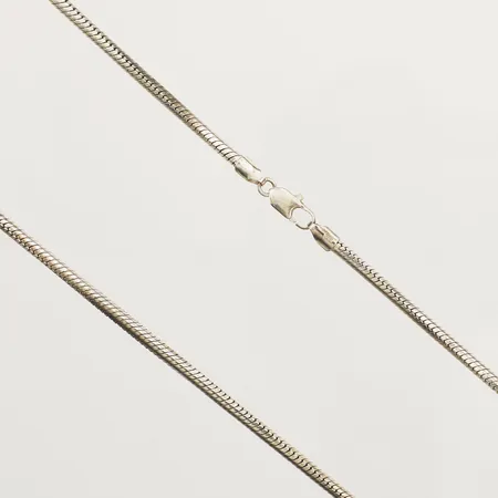 Kedja Ormlänk längd 41,5cm bredd 2,8mm, silver 925/1000 Vikt: 23,6 g