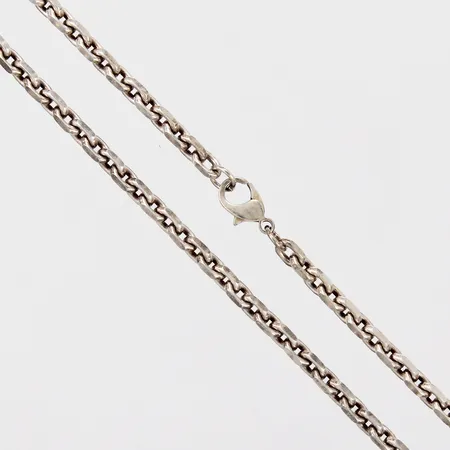 Kedja Ankar längd ca 50cm, bredd ca 5mm, silver Vikt: 31 g