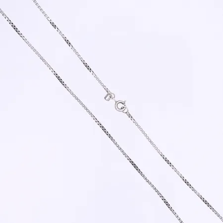 Halskedja Venezia längd 55cm bredd 2mm silver 925/1000 Vikt: 4,9 g