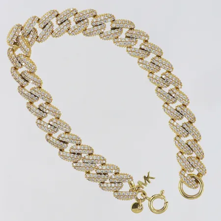 Armband med vita stenar längd 19cm, bredd ca 10mm, 925/1000 silver Vikt: 20,4 g