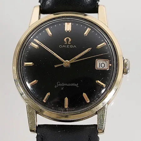 Herrur Omega Seamaster Ø35 manuell 1960-tal, cal 610. Fungerar. utan låda