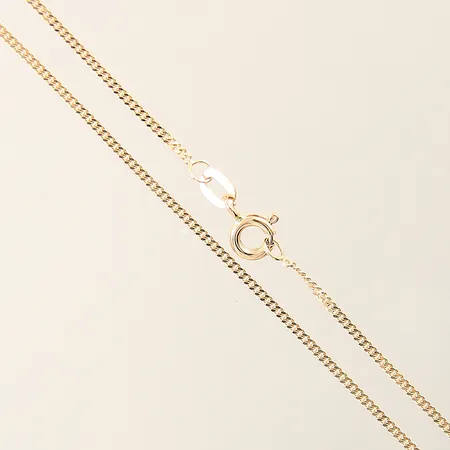 Kedja Pansar längd 38 cm bredd1,2mm GHA 18K Vikt: 2,3 g