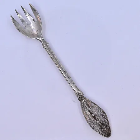 6 gafflar längd 14,5 cm, silver 800/1000. Vikt: 97 g
