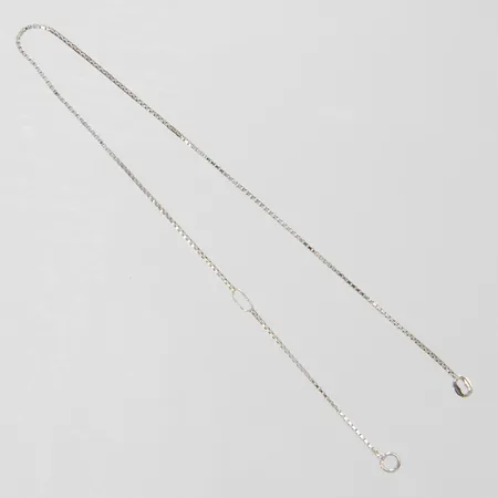 Armband Venezia längd 17,5-22cm, italienska stämplar, ojämnheter på länk, lås saknas, silver, 835/1000 Vikt: 0,8 g